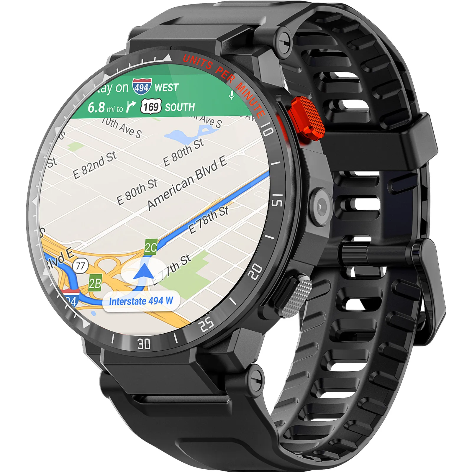 

Smart Watch Z35 Android 7.1 Smart Watch 1GB+16GB 4G GPS Wifi Smart Watch Men IP67 with Camera & Sim Supported 2 buyers
