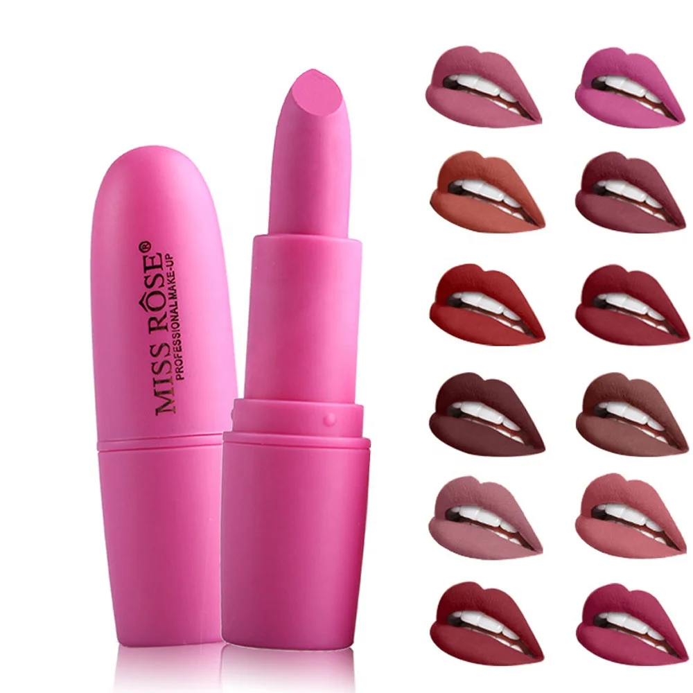 Private Label Matte Lipstick Bullet Wholesale Waterproof Long Lasting Matte Lipstick