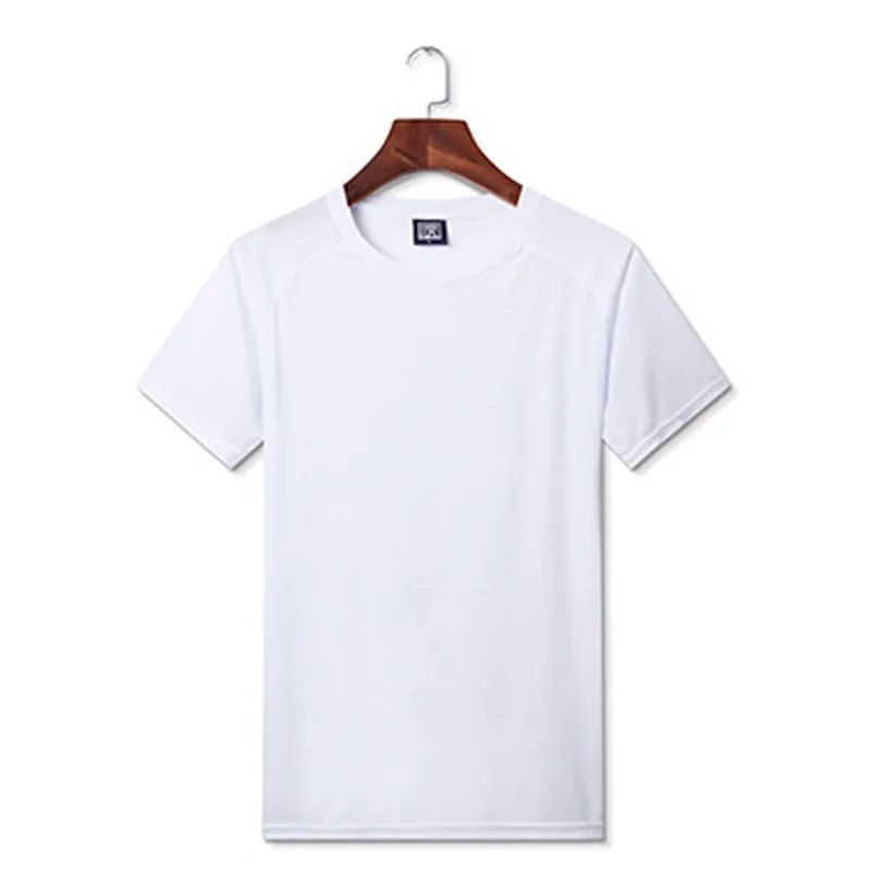 

basic gym t shirt sport men 100% cotton fitness casual blank simple short sleeve t-shirt, Solid color
