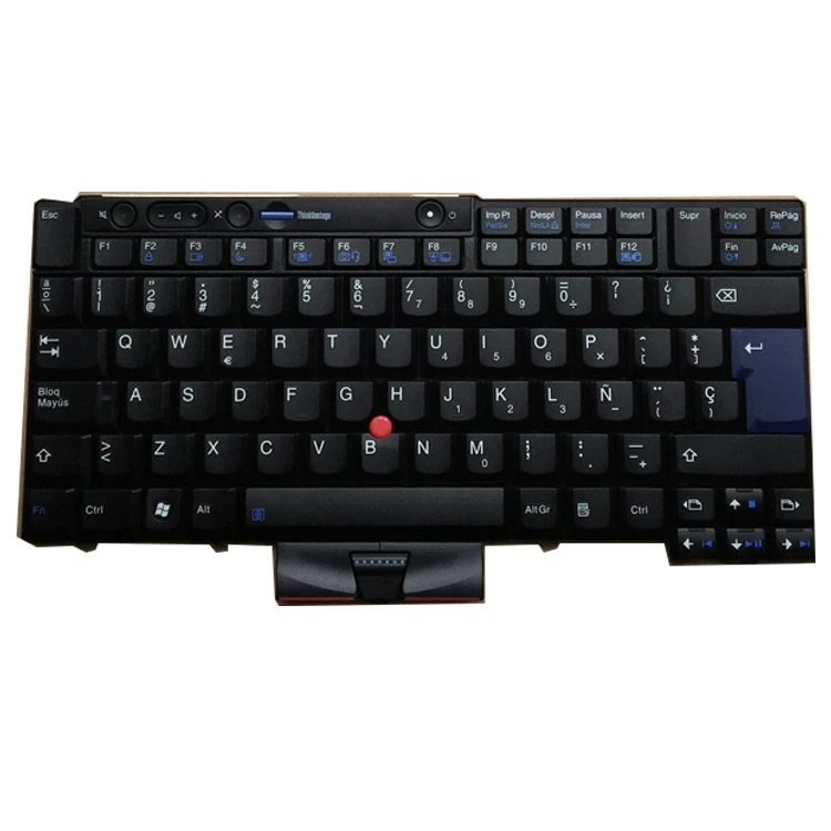 

HK-HHT Laptop keyboard for Lenovo T410 T510 T520 Spanish keyboard