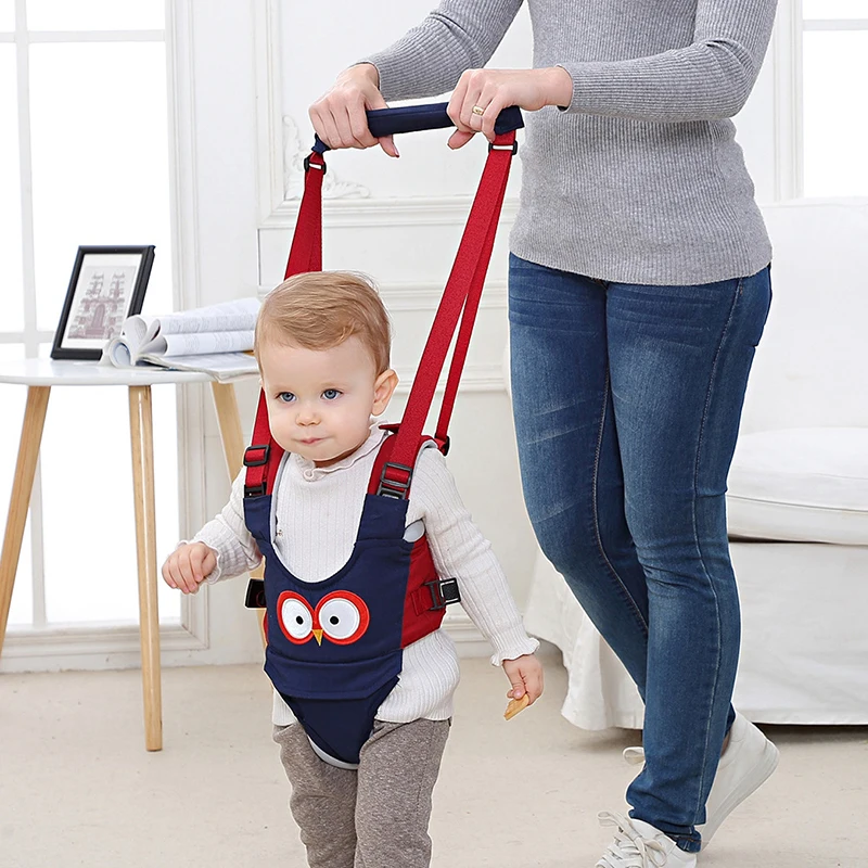 
High Quality Breathable Adjustable Child Baby Walking Harness Learning Walker Assistant Belt 