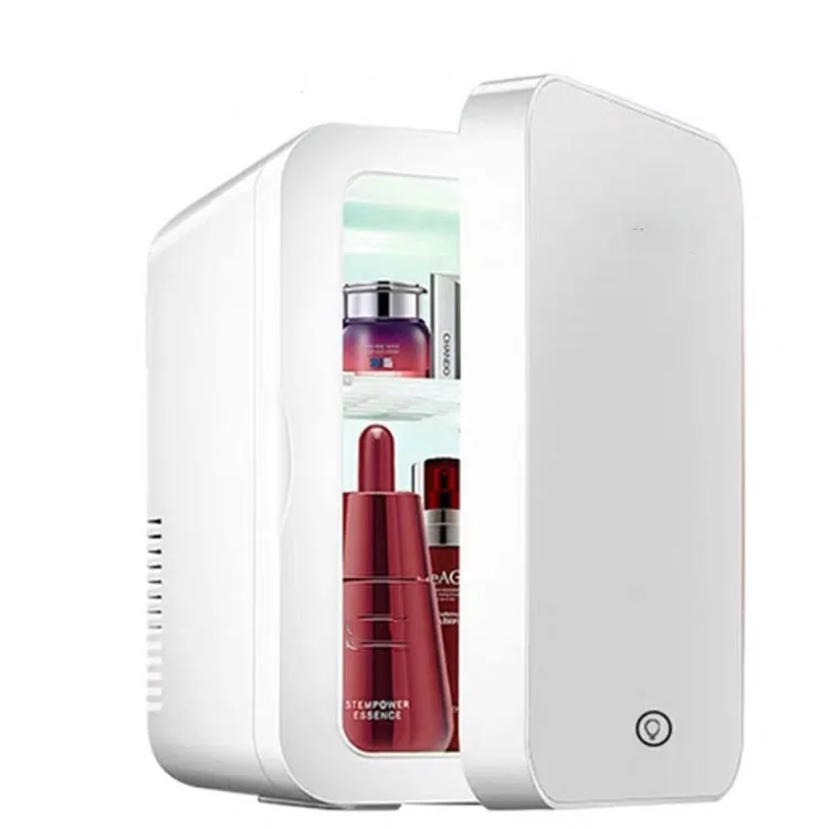 
2020 New design household portable 10L mini personal cool makeup skincare cosmetic beauty fridge refrigerator for beauty tools  (1600060217342)