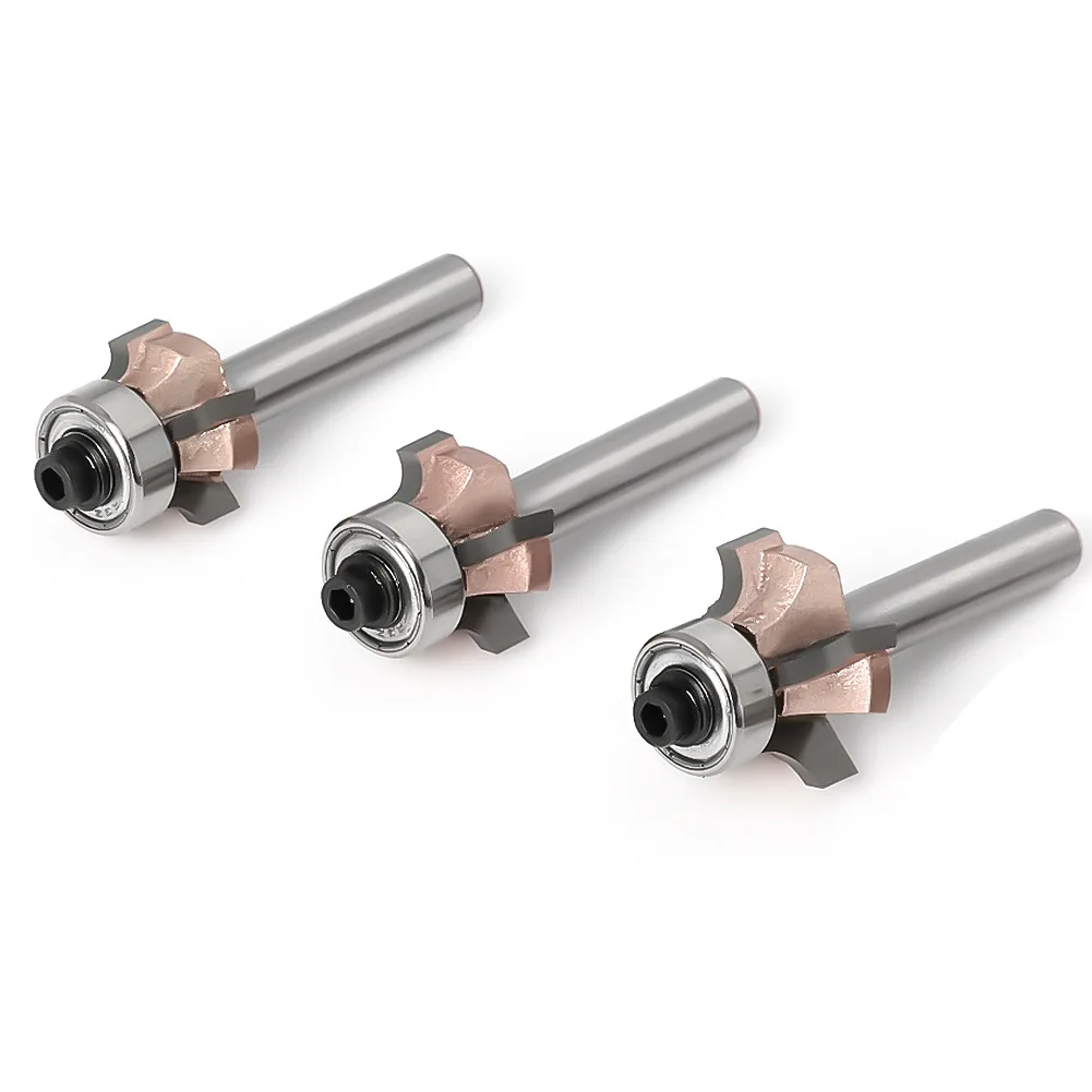 1/4" Conner Rounder Reversal Bit Alloy Handle Shank Router Bits  Woodworking Tools  Used on Eneraving Trmming Machine