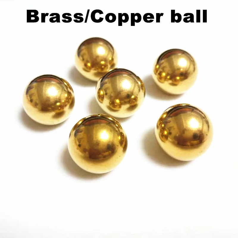 Wholesale 1.5mm 3mm 4mm 6mm 8mm 10mm 99.9 Pure Solid Copper Sphere