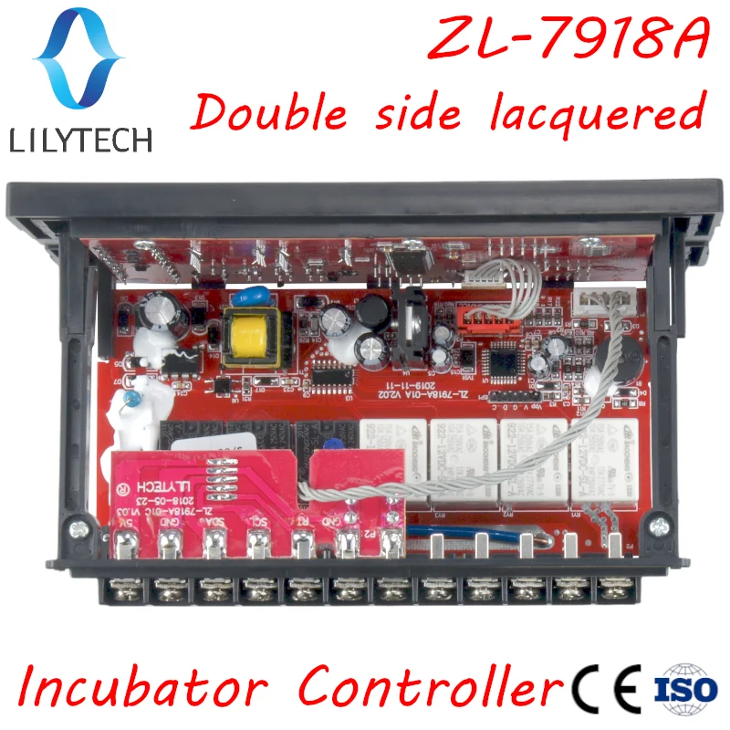 
ZL-7918A, egg incubator controller, xm-18 cincubator controller, temperature and humidity controller for incubator, Lilytech 