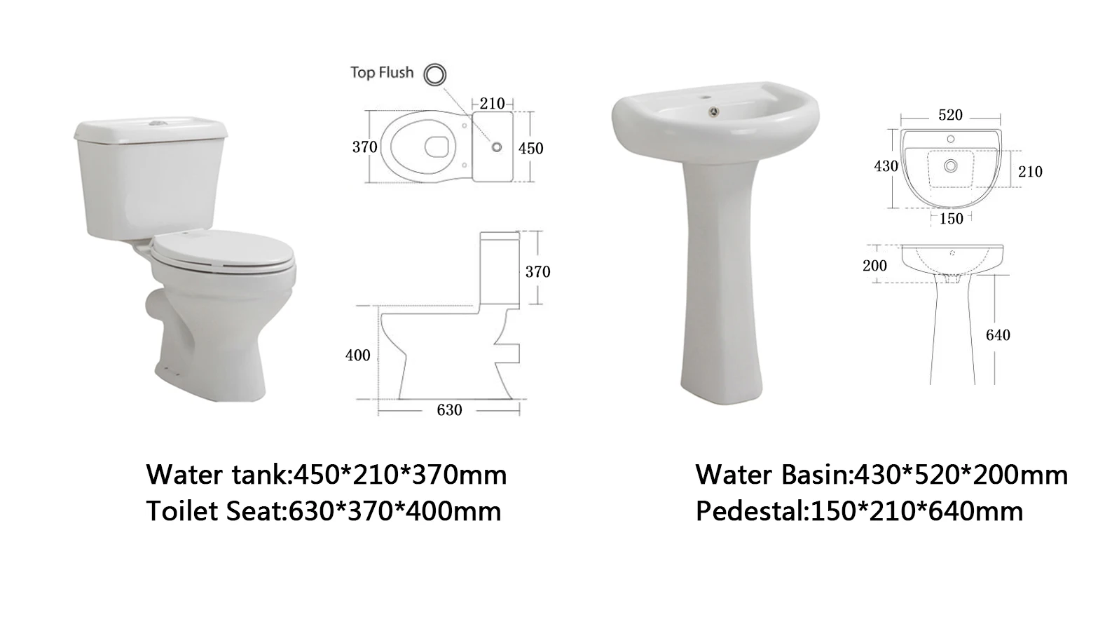 Nigeria Twyford Wc Toilet Close Couple Miniset Buy Twyford Wc,Nigeria