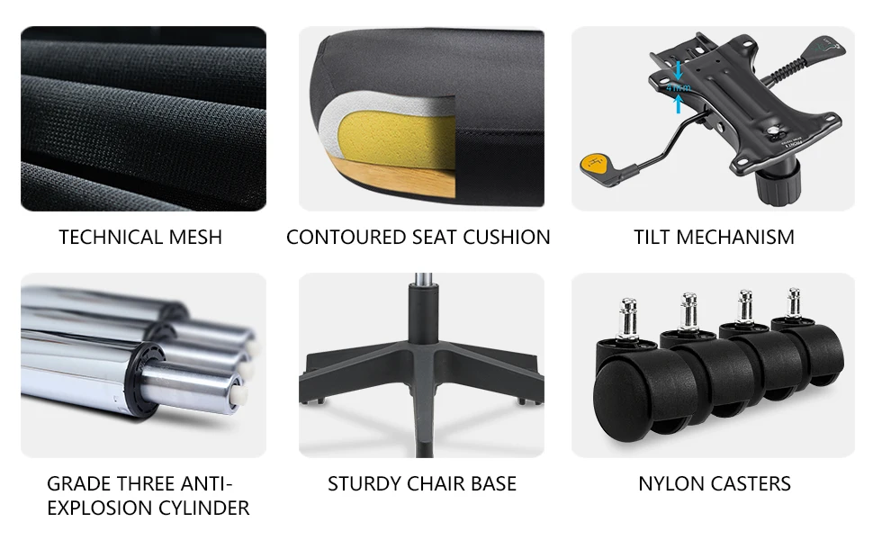 Modern Luxury Ceo Black Office chair New Computer Mesh Executive Manager Ergonomic Chair With Adjustable Headrest supplier