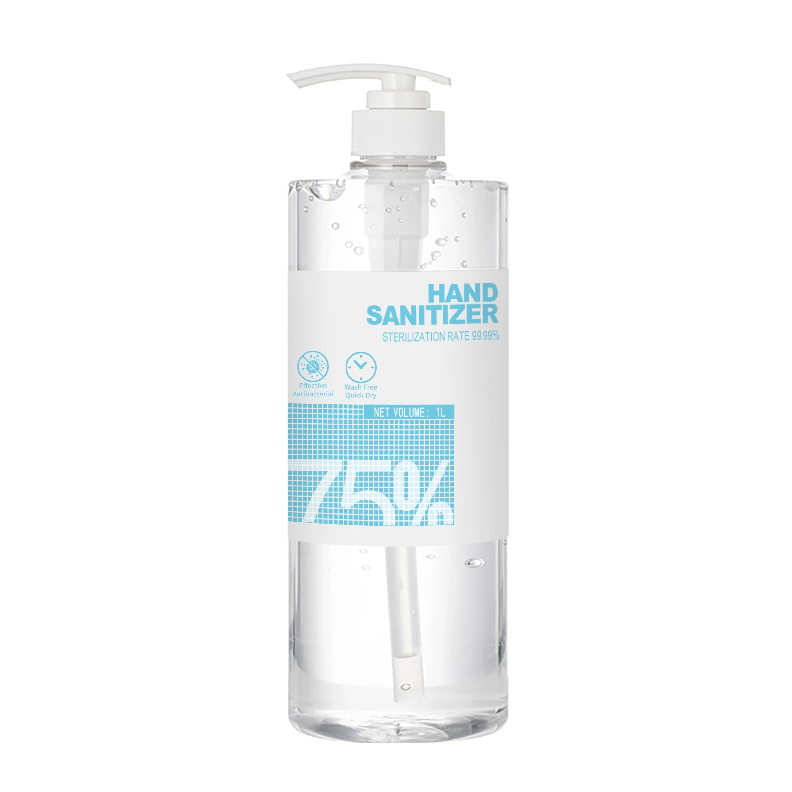 

High quality TECHBIO bulk liquid 1000ml sanitizer gel hand gel sanitizer