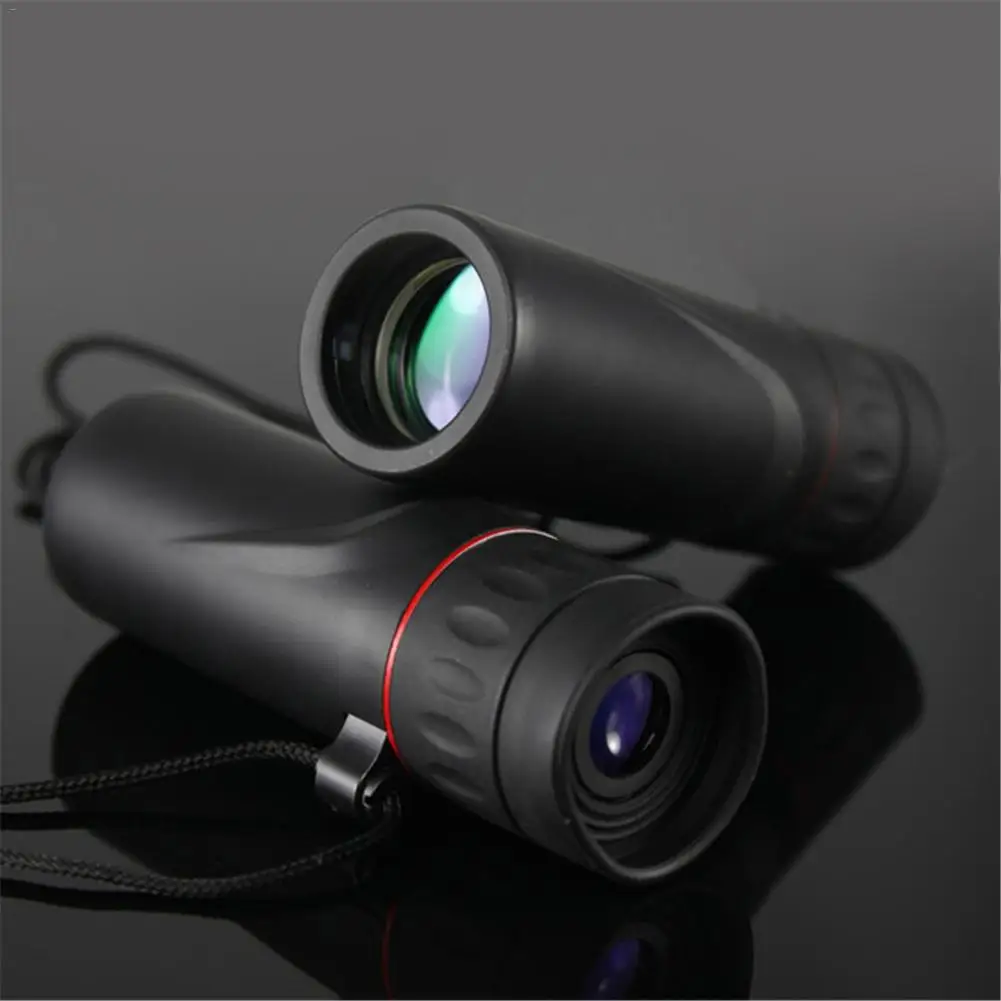 

30x25 HD Optical Night Vision Telescope Black Waterproof Mini Portable Zoom Monocular Telescope For Hunting Travel Camping