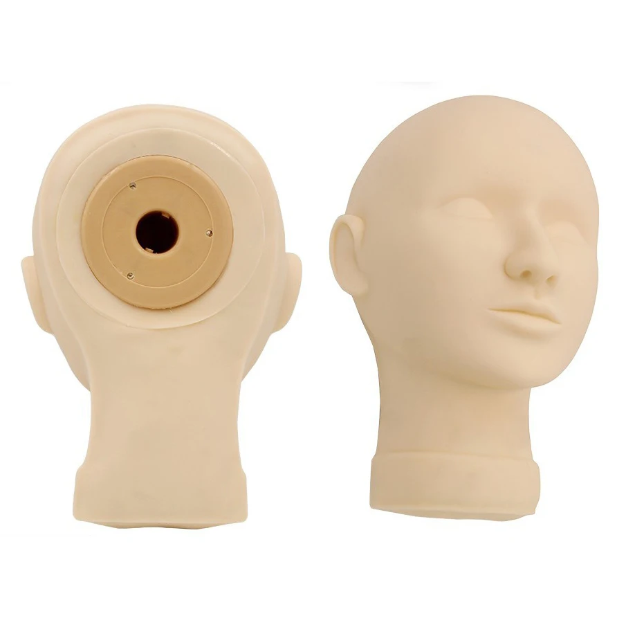 

Wholesale Price Permanent Makeup Practice Model Head For Microblading Training, Skin color