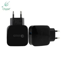 

Ctype Quick Charge US EU Power Standard QC 3.0 Universal Wall Charger Cell Phone USB Charger Adaptor For Mobile Charger