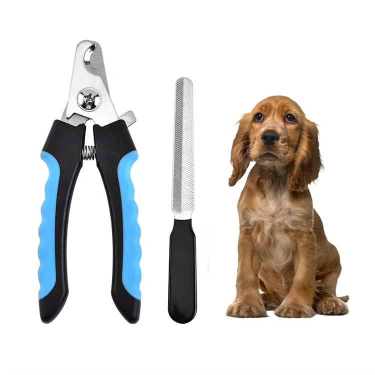 

RLT professional portable small animals cat rabbit bird guinea dog ca rizhao pet nail clippers with safety stop, Blue pink red