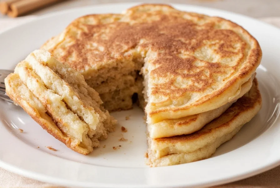 cinnamon roll pancakes