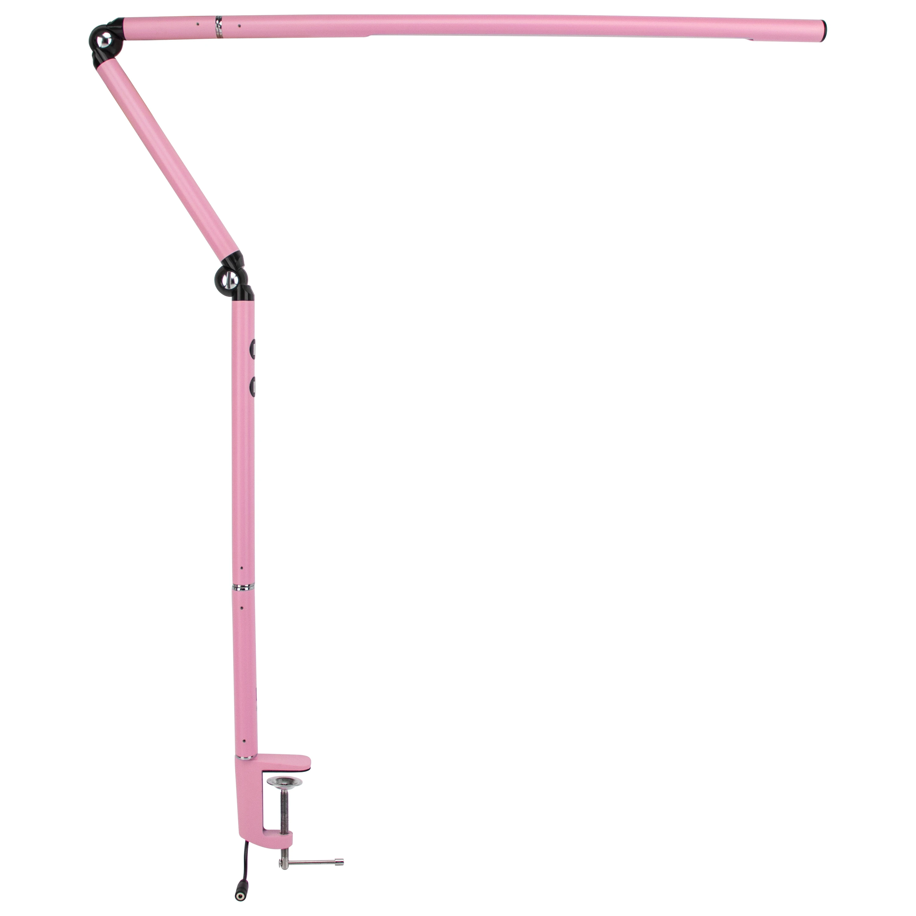 

High Quality Professional Manicure Silver White USB 360 Degree Adjustable Metal Cold Light Nail Art LED Table Lamp