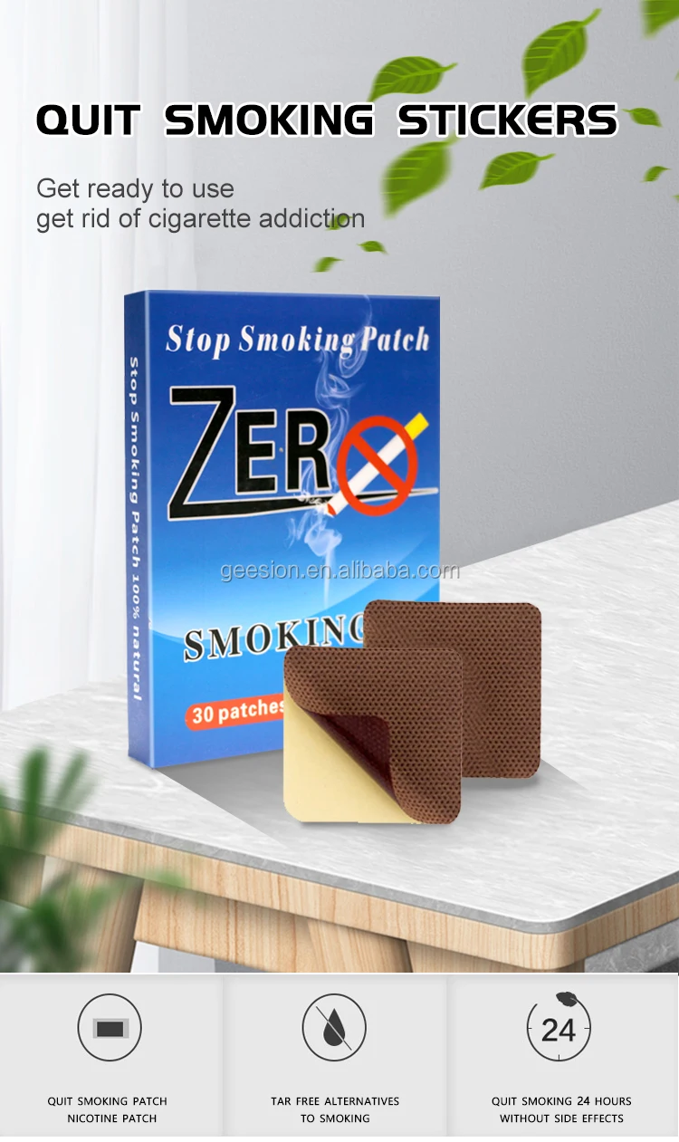 Herbal Free Sample Stop Smoking Patch Quit Smoking Sticks Of China
