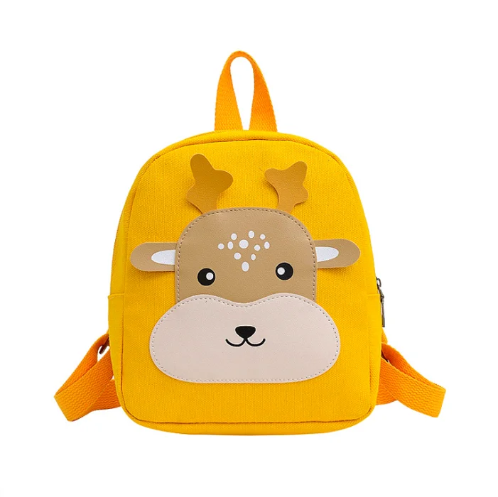 

2021 New Lovely Animal Cow Wholesale Kids Backpack Cute Charactor Cartoon Kindergarten Bag Child Waterproof School Bag