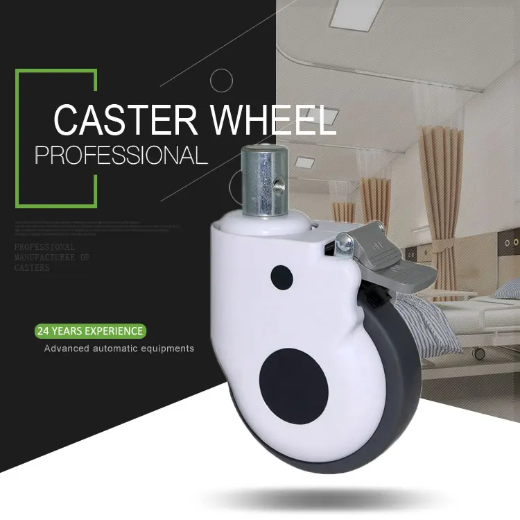 Caster Wheels Medical Bed Caster Hospital Caster Wheel With Brake Buy