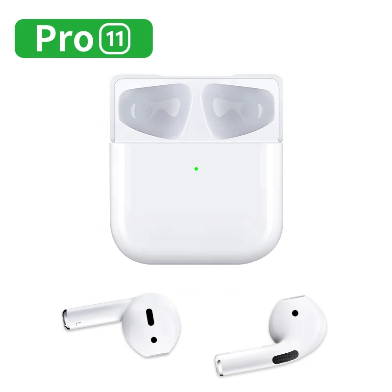 

TWS PRO11 Factory hot sales touch control blue tooth waterproof headphones tws earbuds wireless Headset Pro11