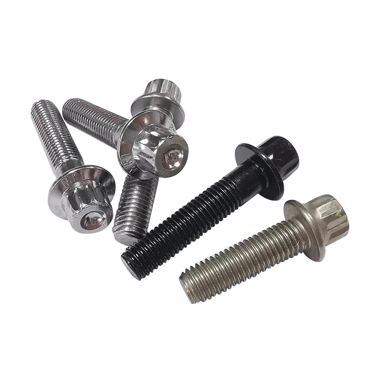 
304 stainless steel 12 point wabbler hexalobular head bolts 
