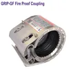 SS316, GNV.GL approved, GRIP-GF Fireproof Pipe Coupling with Different Sealing Sleeve Materials for fire piping system
