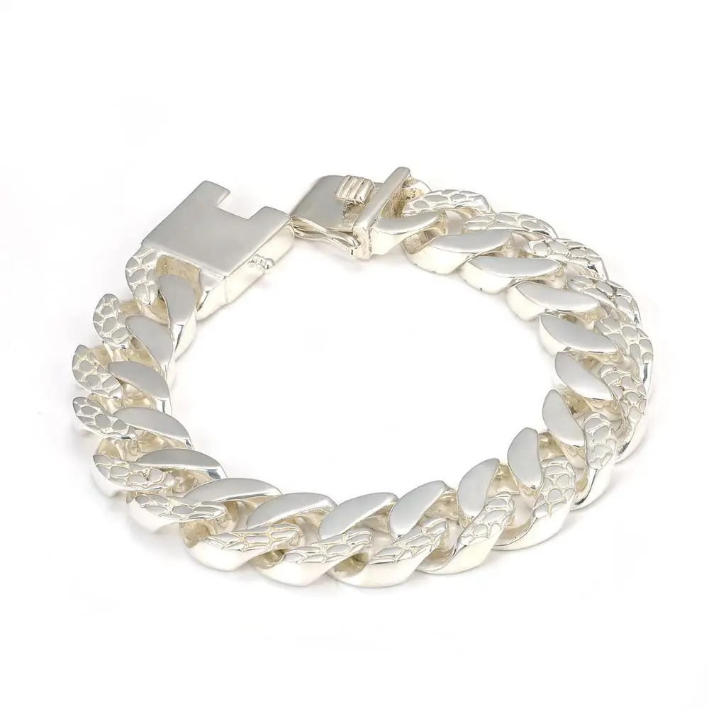 

925 sterling silver biker jewelry for men