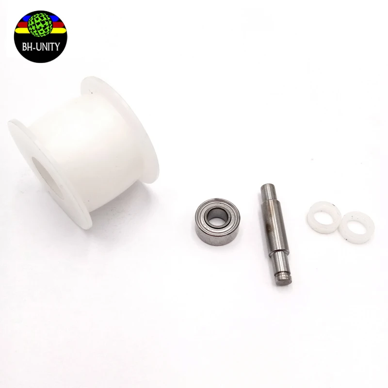 

Mutoh 900c pulley for Eps 4880 4800 7880 7800 9880 Mutoh RJ900C 900X 1604 1614 1624 1638 Printer Carriage Belt Gear White Roller