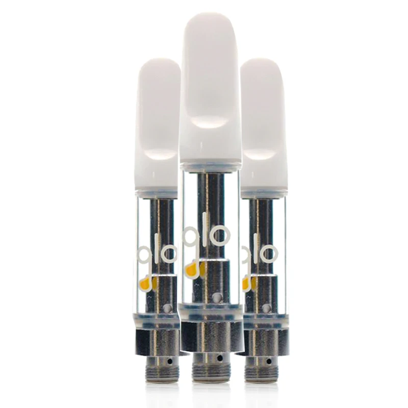 0.8ml 1.0ml vape cartridge lions breath glo big chief moxie with customized vape package from baihs tech