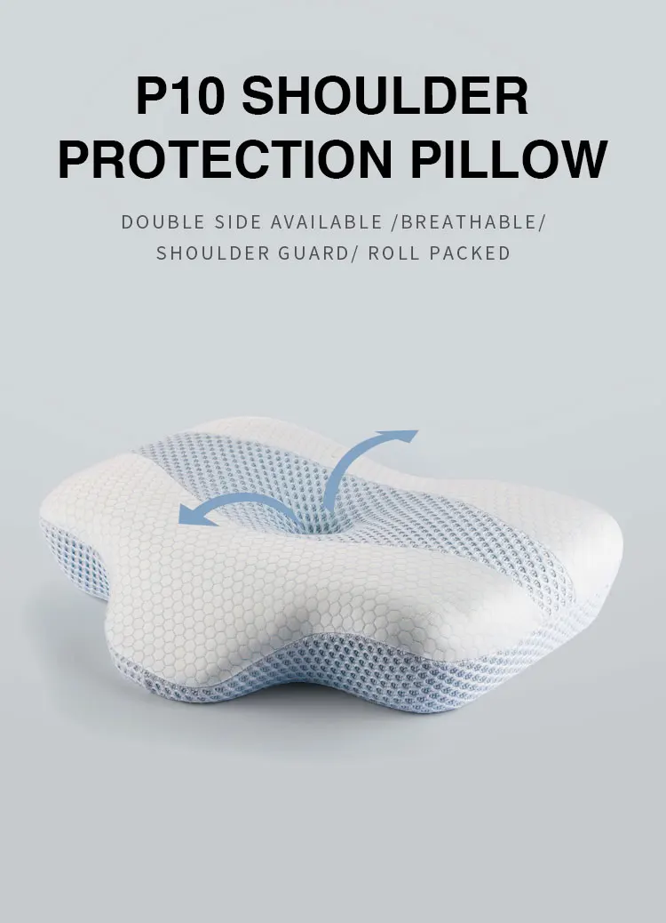 Sgs New Patented Memory Foam Bedding Pillow Orthopedic Medical Sleeping