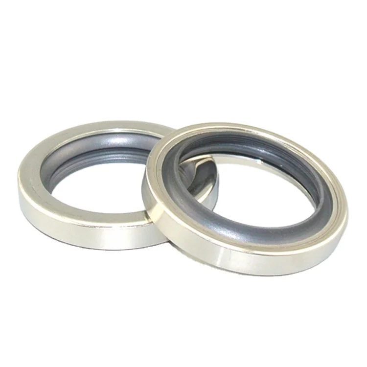 

Dual PTFE Lip Stainless Steel Oil Seal Rotary Shaft Seal Compressors Vacuum Pumps Engine Mixers compressor oil seal