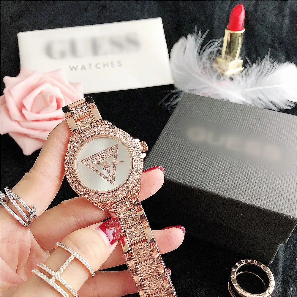 

NEW ORIGINAL minimalist OEM wristwatches chain watches cheapest wristwatch stock custom watch logo women rose gold