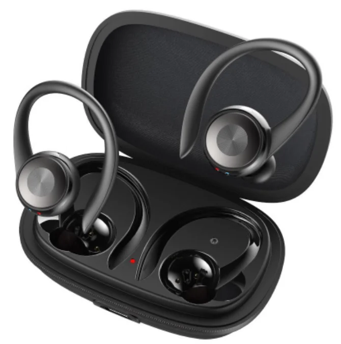 

Factory Directly Sales TWS Earbuds Stereo Headset Wireless Earphones with Charge Box For PC&Mobile Phones BT 5.0, Black