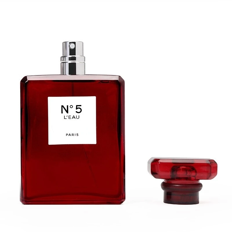 

Women's Perfume100ml 3.3oz Quality Version Ch*nel NO.5 Red Edition Perfume Long Lasting Spray Luxury Perfume For Women, Picture show