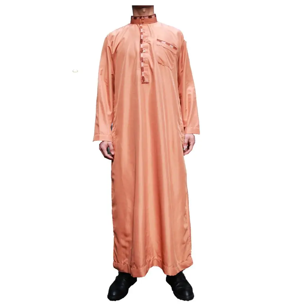 2020 Muslim Men Clothing Islamic Clothing Thobe Abu Dhabi For Eid With ...