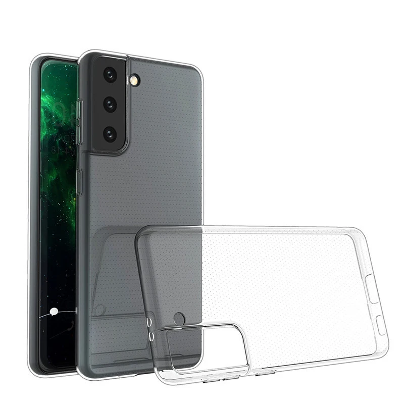 

2021 Transparent TPU Clear Silicone Shockproof Cover for Samsung Galaxy S21 case