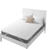 Factory supply OEM TPU waterproof hospital mattress protector with microfiber inside