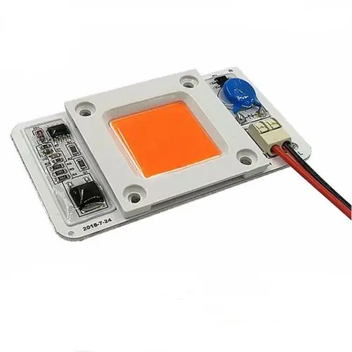 AC220V Driverless solderless LED COB Lamp Chip 50W Full Spectrum warm white diode