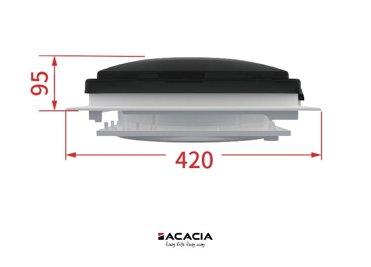 camper van accessories 12v electric motorhome caravan ventilation fan RV vent fan