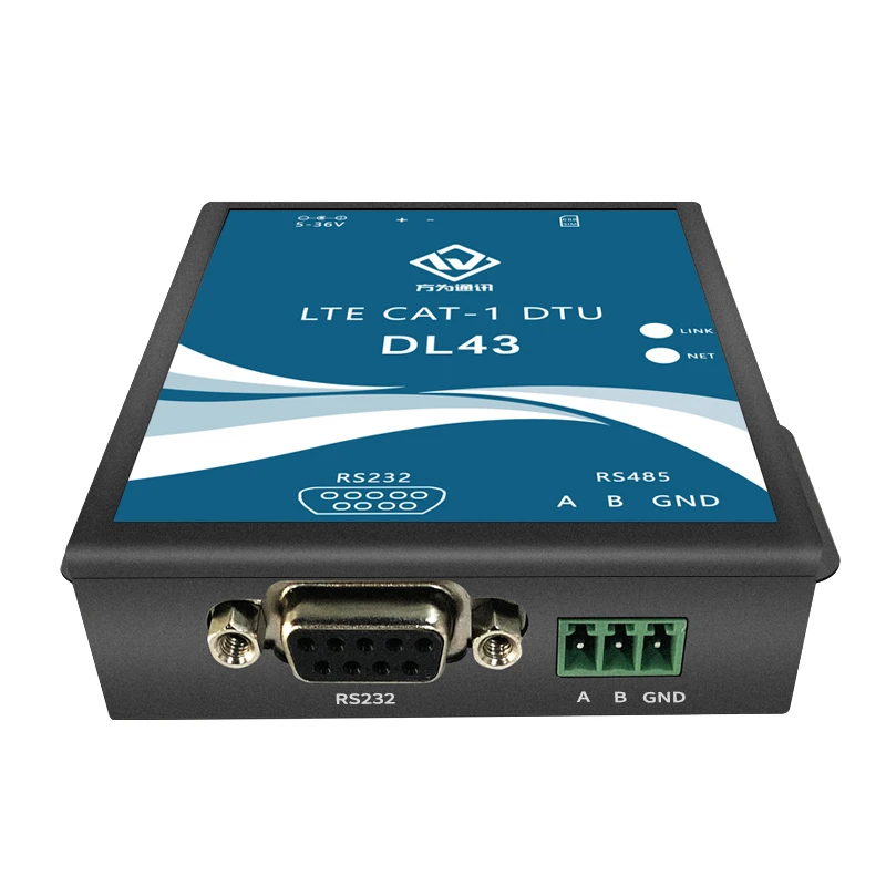 DTU module RS232 / 485 serial port to 4G wireless data transmission module