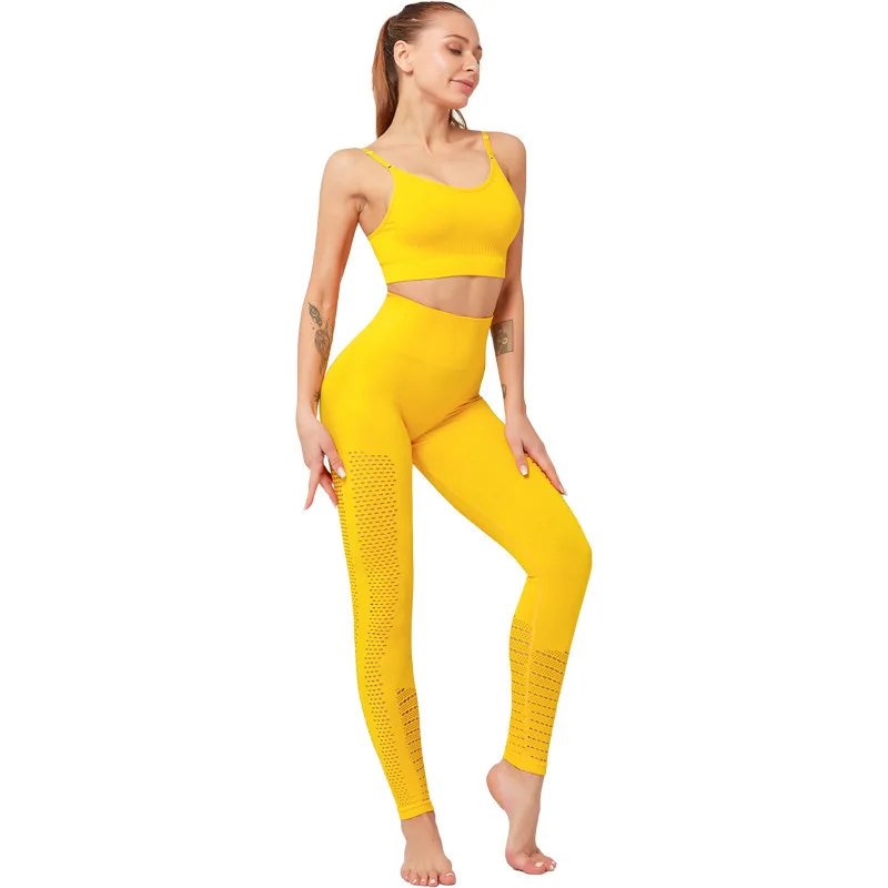 

Comfortable and breathable fabric fitness and yoga wear sizes of yoga wear suits Track Suit