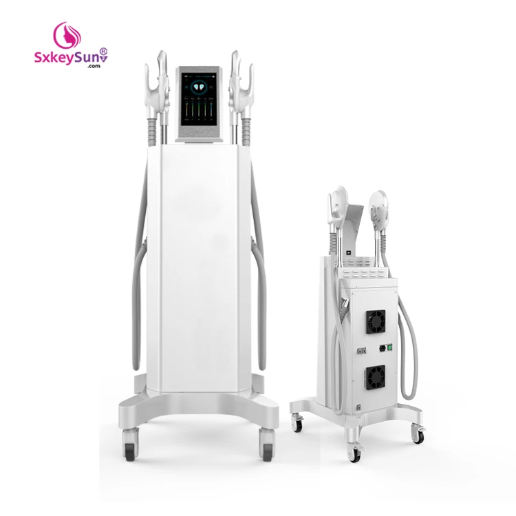 

Ems sculpting Portable machin muscle stimulation slimming body emslim Electromagnetic Muscle Building emslim neo, White