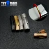 Manufacture Wholesale Stainless Steel Snap Clasp for Leather Bracelet