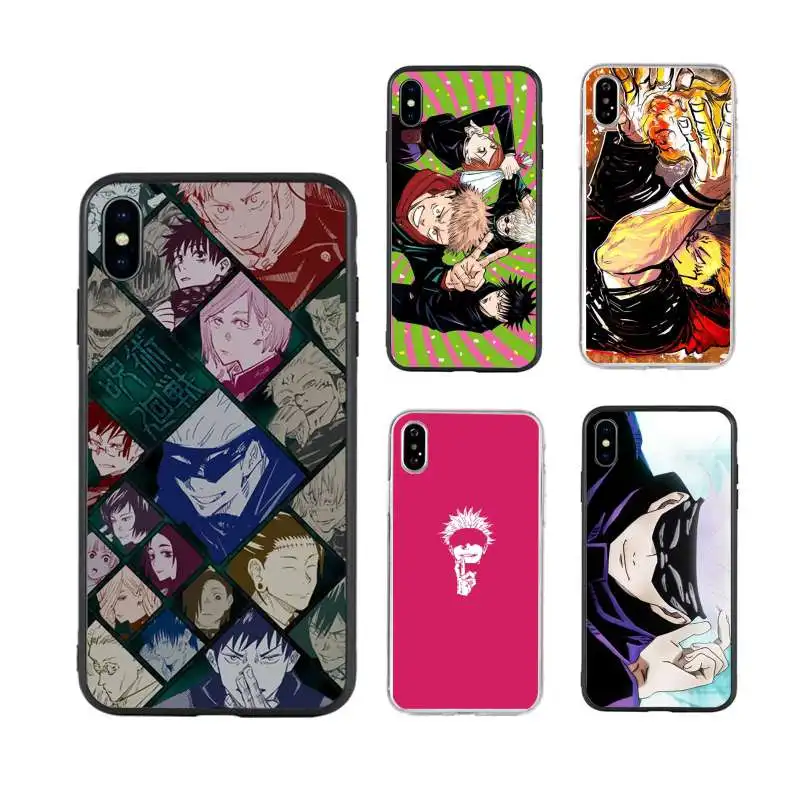 

Jujutsu Kaisen Anime clear phone case For iPhone 11 12 X XR XS Pro MAX 6 6S 7 8 Plus For iPod Touch 5 6 soft Case