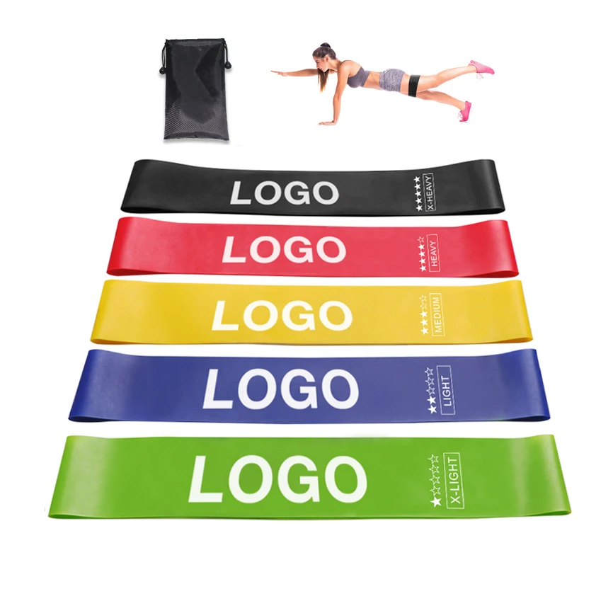 

Custom Women Hip Strength Training 3 Pack Resistance Bands Set Non Slip Bands Resistant Fabric Resistance Bands, Black , blue , red , yellow, green or customized