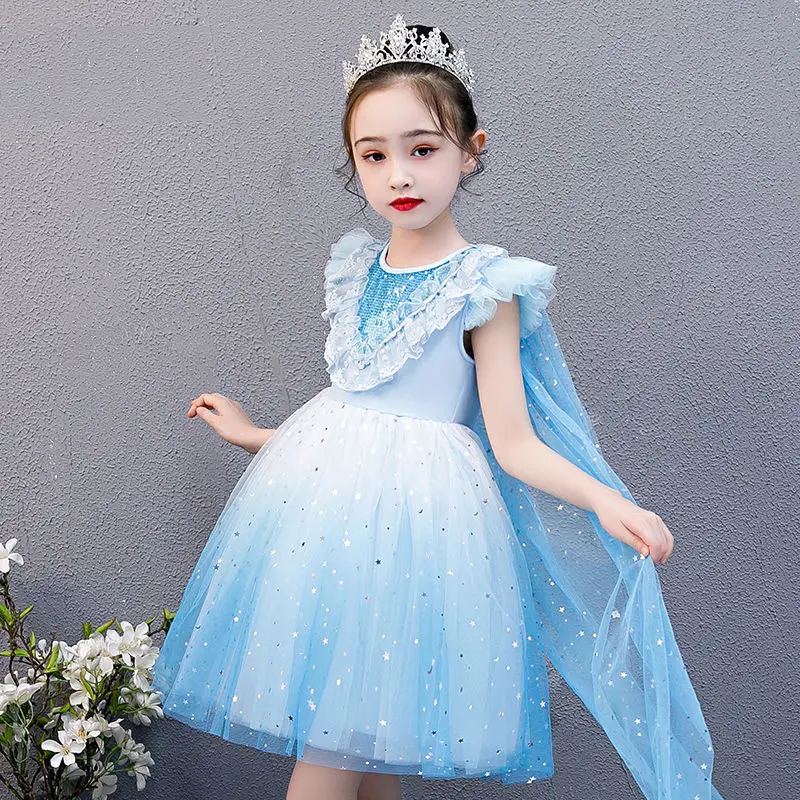 

2021 Wholesale Golden Chiffon Frocks Designs Soft Ruffle Kids Baby Girls Princess Party Tutu Dress, Baby Girl Dress Princess, Red,green,pink