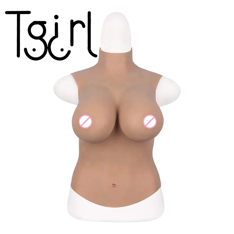 

Tgirl Silicone Breast Forms Artificial Boobs Enhancer E Cup for Drag Queen Male to Shemale Trandsgender tit
