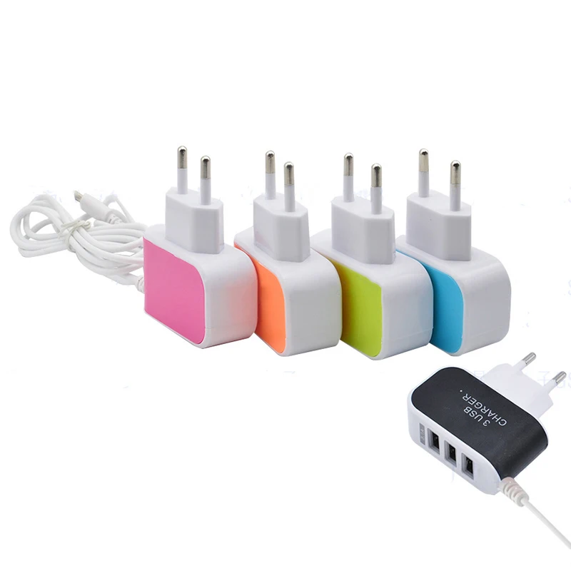 

3.0 wall charger wall usb charger and cable, Black;red;blue;brown or customized
