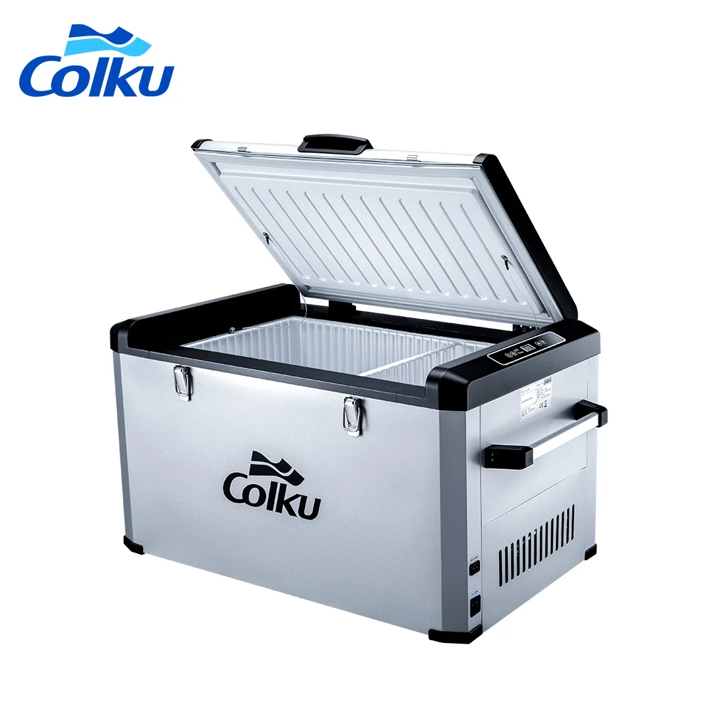 

China Supplier Quick-cooled Big Size Food Freeze Portable 12v 24v Compressor Refrigerator For Outdoor Camping