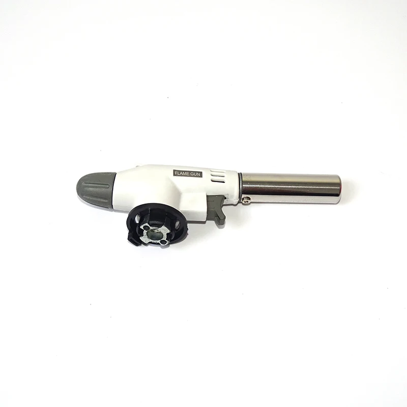 

Manufacturers Partially Polished Butane Gas Chef's Resistance Gas Lighter, White