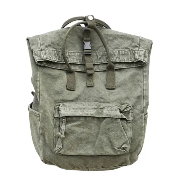 

daily use new arrival durable canvas rucksack canvas backpack bag for lady, Customized