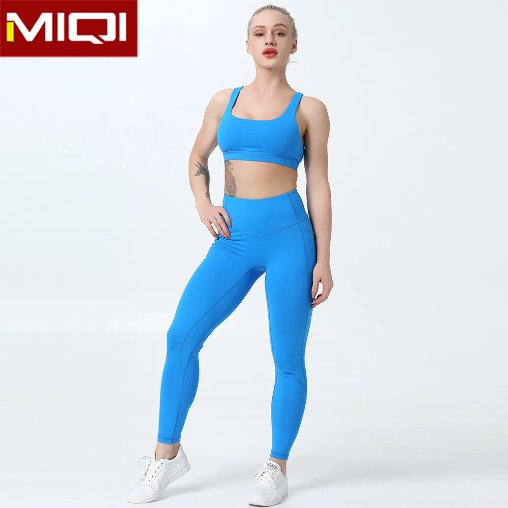 Wholesale Custom Printing Body Suit Womens Workout Blue Gym Leggings ...